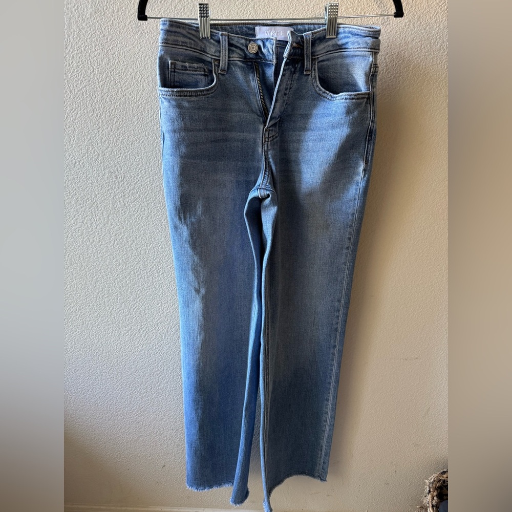 Women’s Mid Rise Straight Leg Jeans